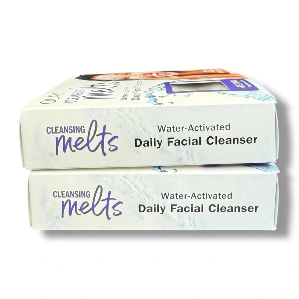 Olay Cleansing Melts + Retinol 32ct‎ x2 (64 Total) Water-Activated Cleanser Pads